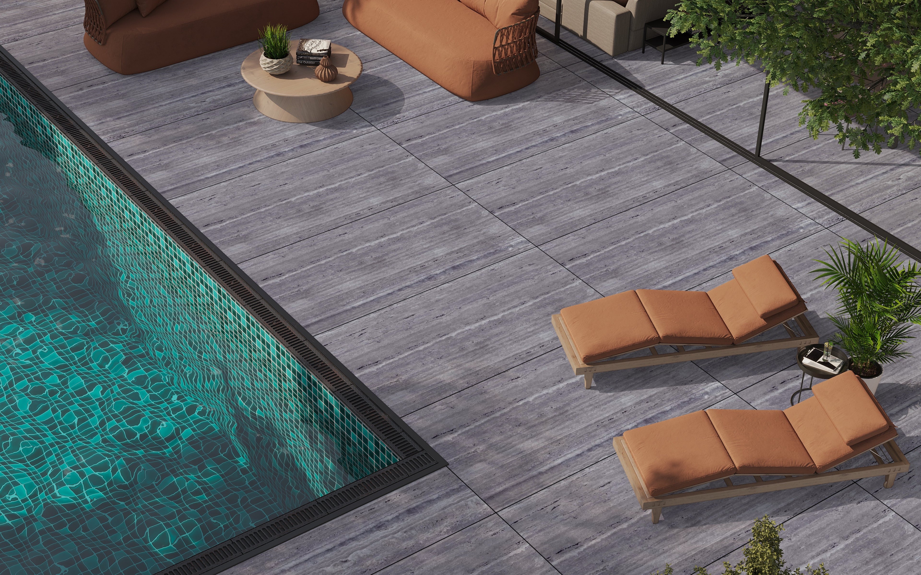 Travertino Grey